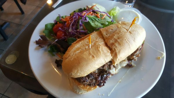 Sandwich served at V Boulevard Café